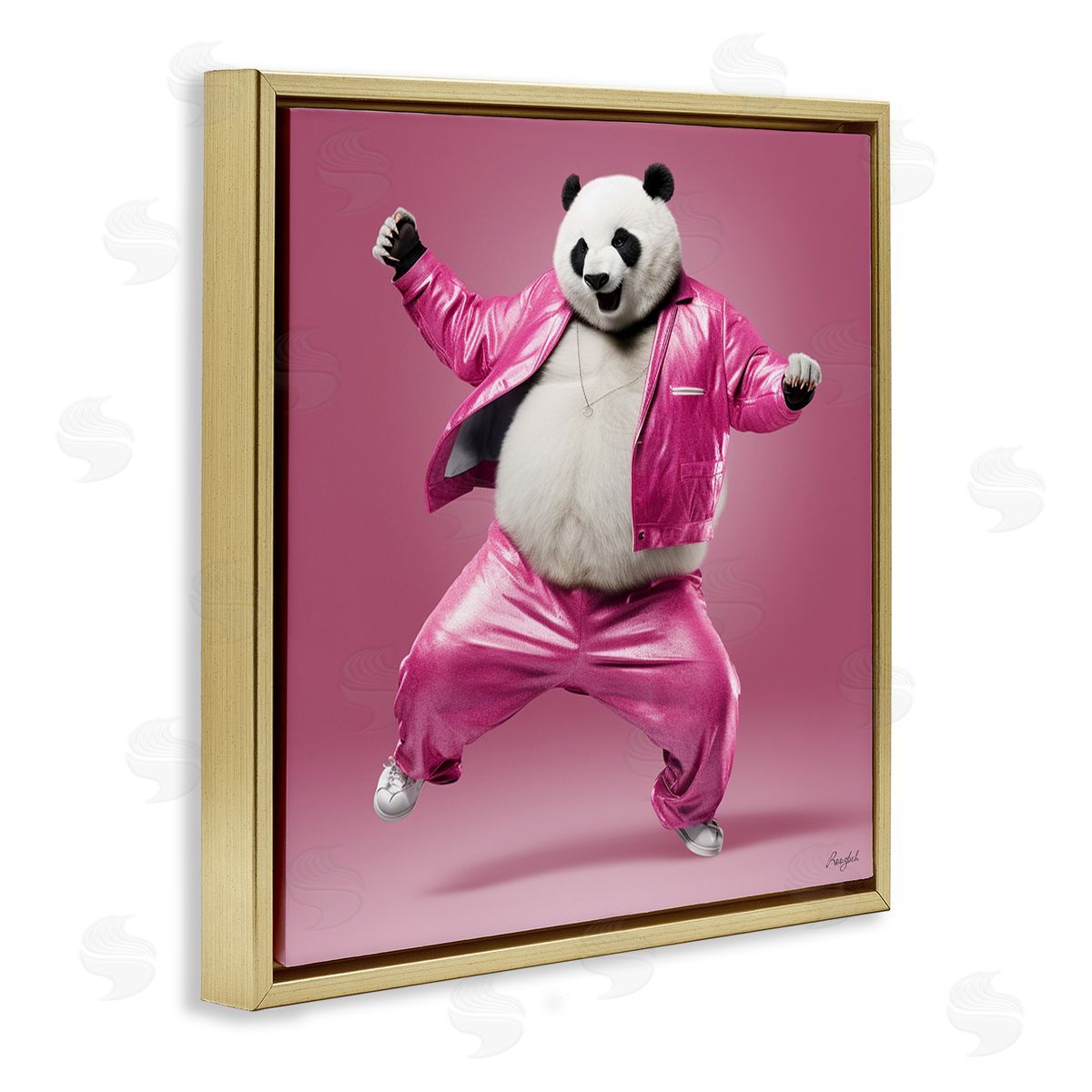 Roozbeh | Dancing Panda in Pink