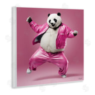 Roozbeh | Dancing Panda in Pink