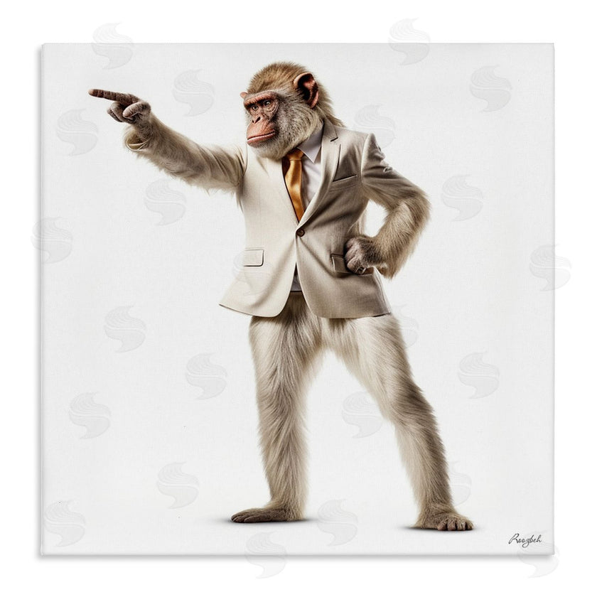 Roozbeh | Stylish Ape in Suit