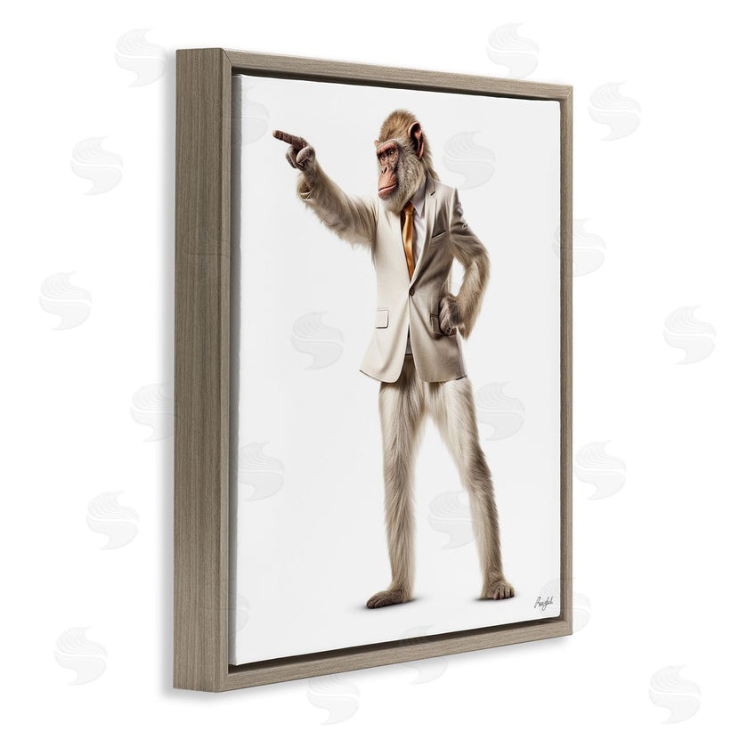 Roozbeh | Stylish Ape in Suit
