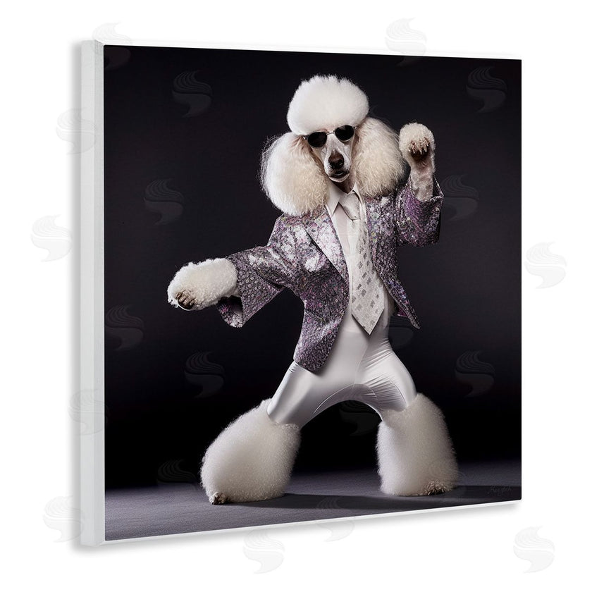 Roozbeh | Poodle Dancing Portrait