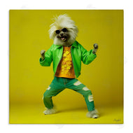 Roozbeh | Dancing Dog in Green