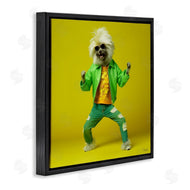 Roozbeh | Dancing Dog in Green