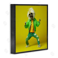 Roozbeh | Dancing Dog in Green