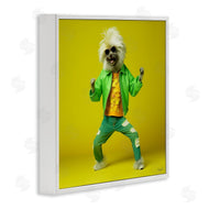 Roozbeh | Dancing Dog in Green