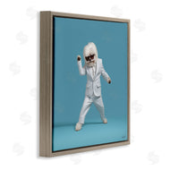 Roozbeh | Dog Dancing on Blue