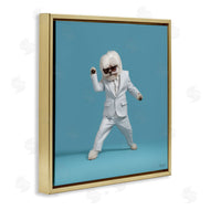 Roozbeh | Dog Dancing on Blue