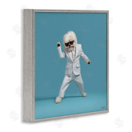 Roozbeh | Dog Dancing on Blue