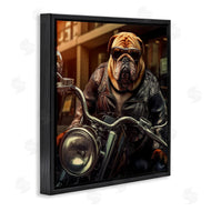 Roozbeh | Bulldog Biker Portrait