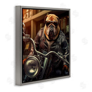 Roozbeh | Bulldog Biker Portrait