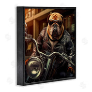 Roozbeh | Bulldog Biker Portrait