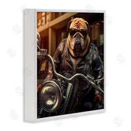 Roozbeh | Bulldog Biker Portrait