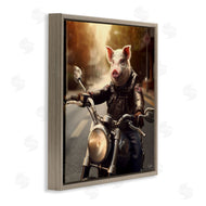 Roozbeh | Pig Riding Motorcycle