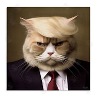 Roozbeh | Trump Cat Portrait