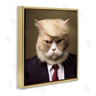 Roozbeh | Trump Cat Portrait