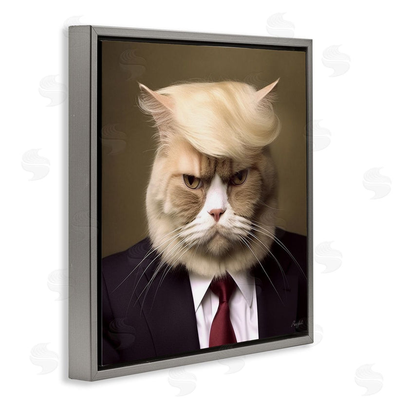 Roozbeh | Trump Cat Portrait