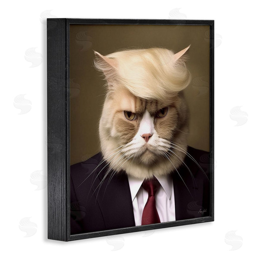 Roozbeh | Trump Cat Portrait