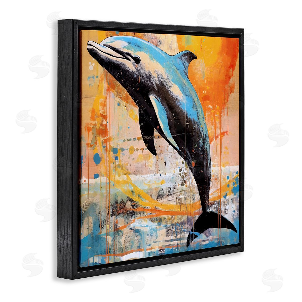 Ray Powers | Modern Dolphin Collage