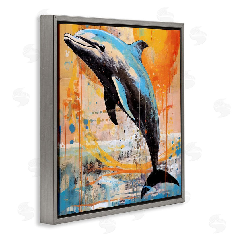 Ray Powers | Modern Dolphin Collage