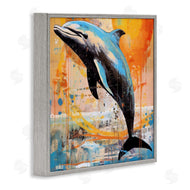 Ray Powers | Modern Dolphin Collage