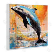 Ray Powers | Modern Dolphin Collage