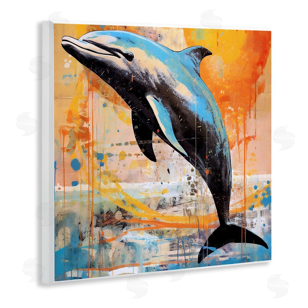 Ray Powers | Modern Dolphin Collage
