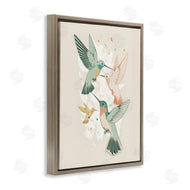 Ray Powers | Hummingbirds on Beige