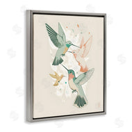 Ray Powers | Hummingbirds on Beige