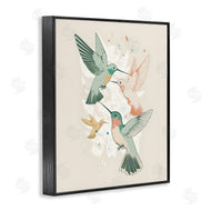 Ray Powers | Hummingbirds on Beige
