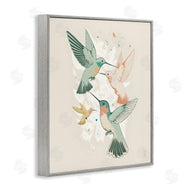 Ray Powers | Hummingbirds on Beige
