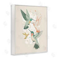Ray Powers | Hummingbirds on Beige