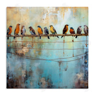 Ray Powers | Abstract Perched Birds