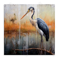 Ray Powers | Heron Bird Abstraction