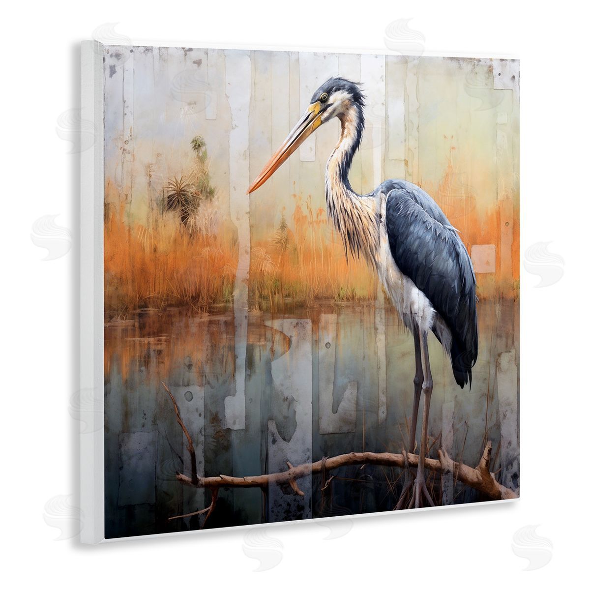 Ray Powers | Heron Bird Abstraction