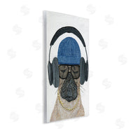 Melissa Symons | Pug in Headphones