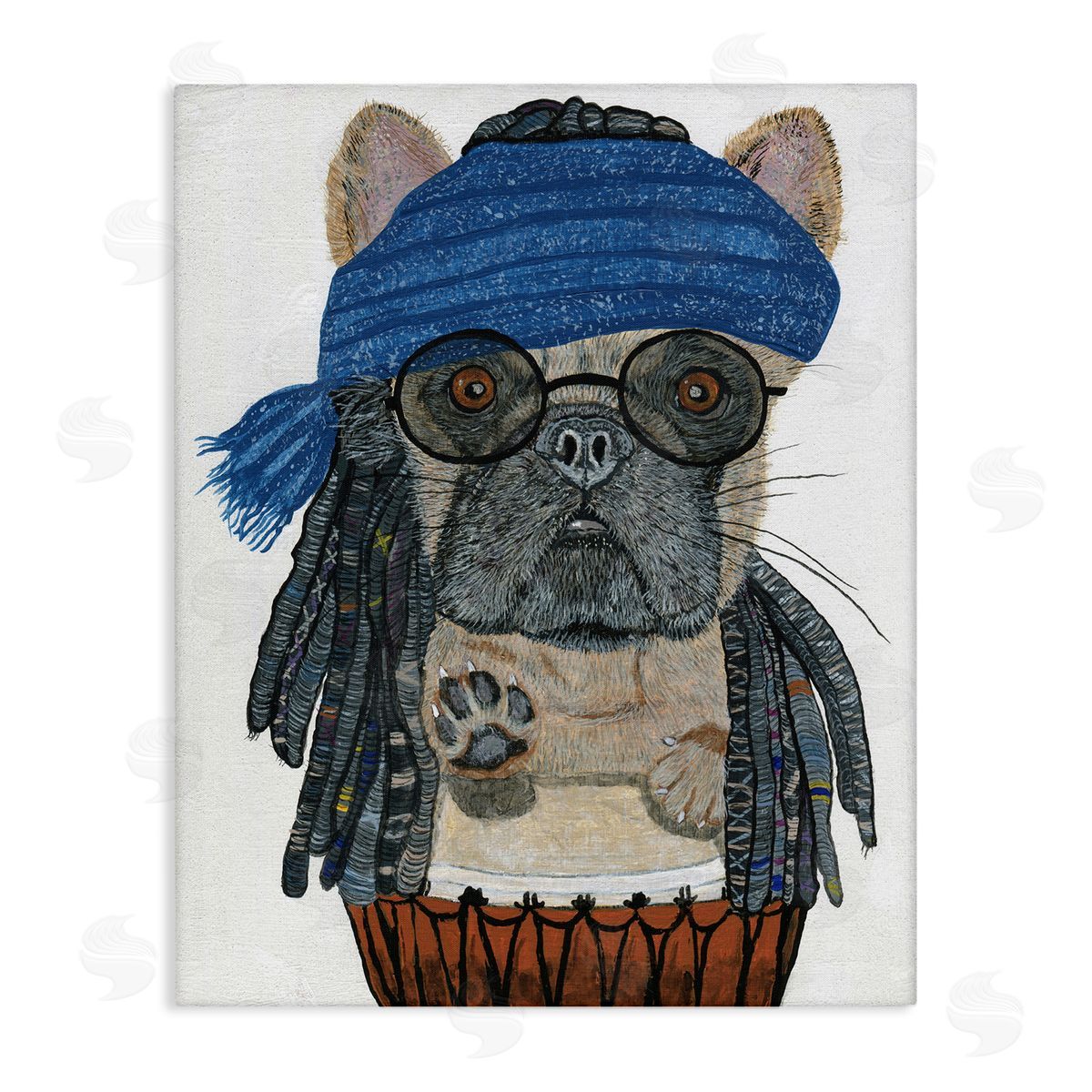 Melissa Symons | Pug with Dreads