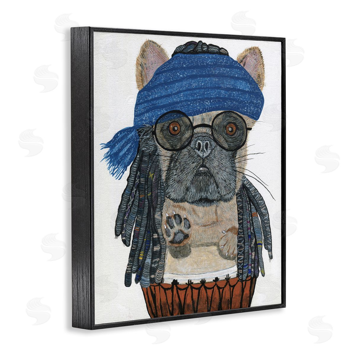 Melissa Symons | Pug with Dreads
