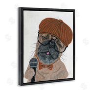 Melissa Symons | Hipster Pug Portrait