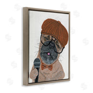 Melissa Symons | Hipster Pug Portrait