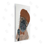 Melissa Symons | Hipster Pug Portrait