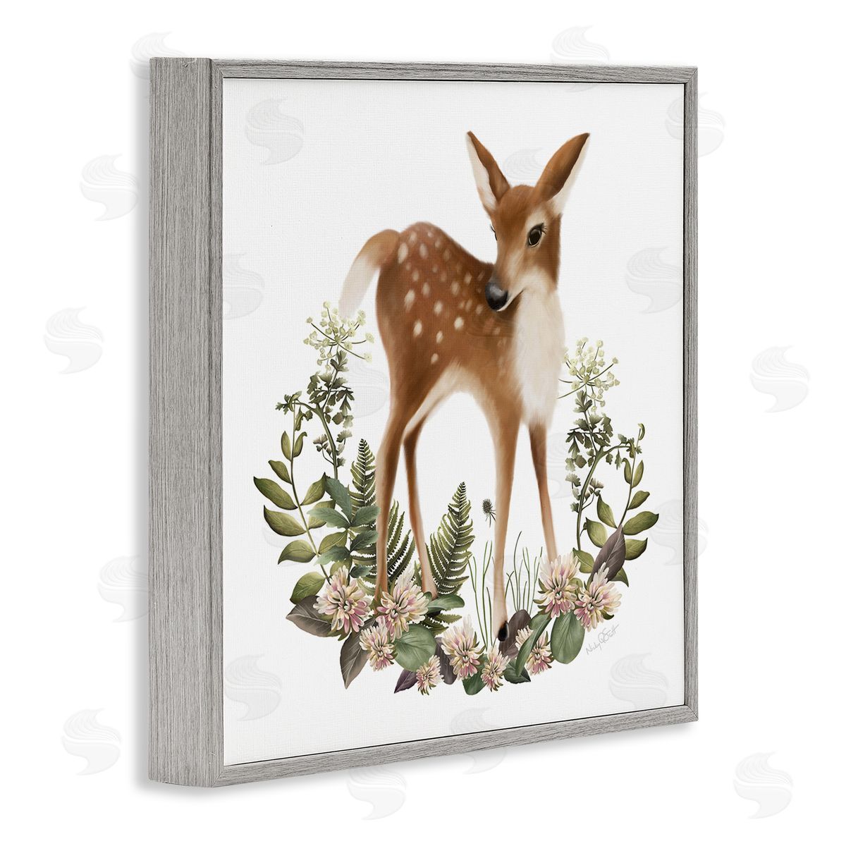 Studio Q | Floral Bramble Deer
