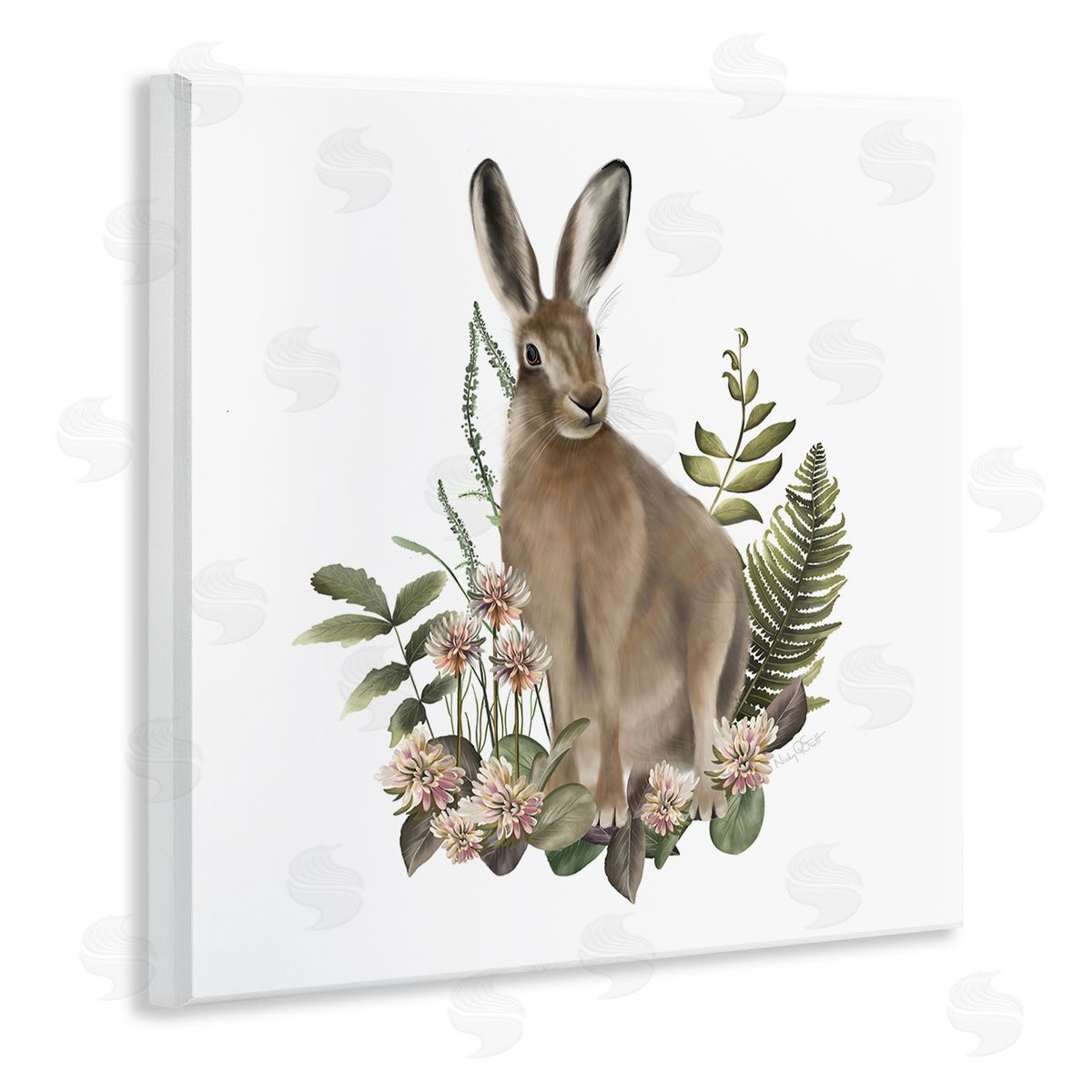 Studio Q | Floral Bramble Hare
