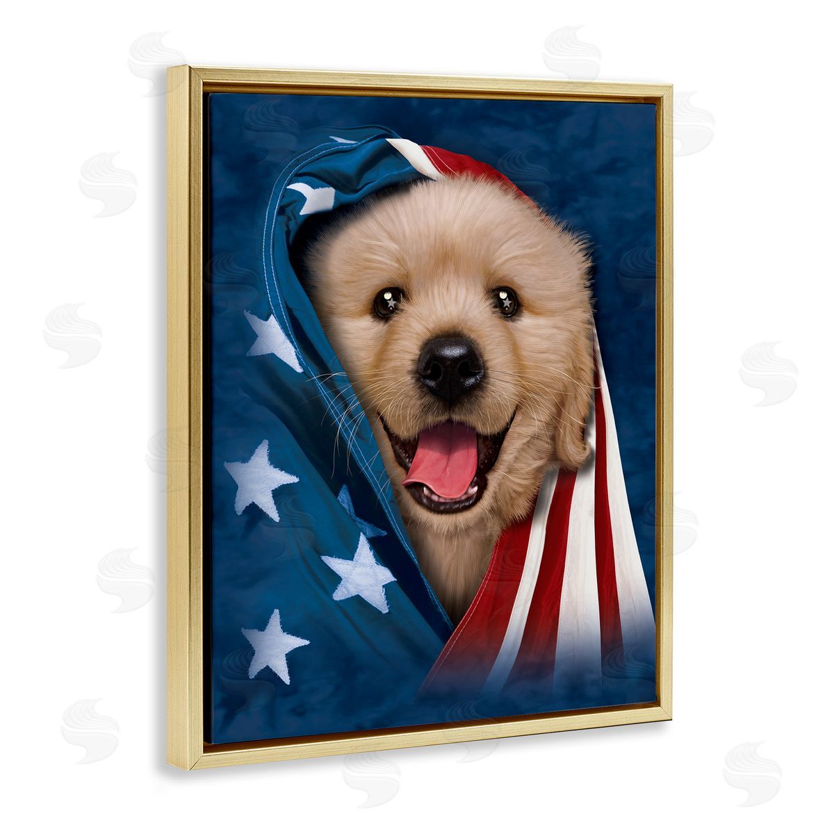 Vincent Hie | Puppy & American Flag