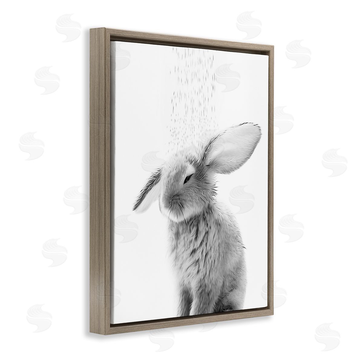 Annalisa Latella | Bunny Bathroom Splash