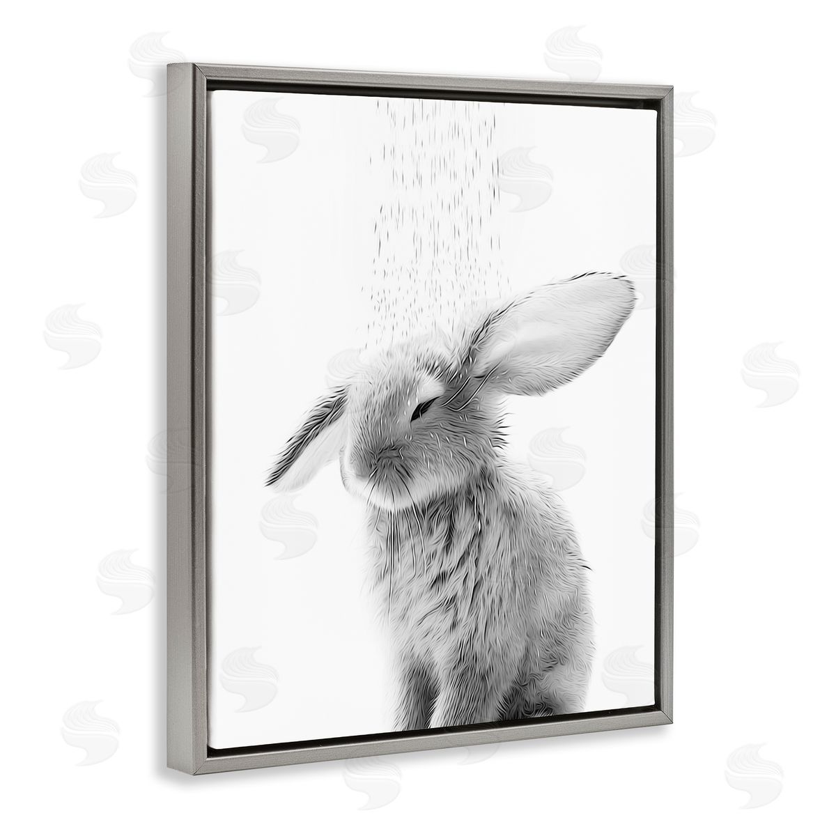 Annalisa Latella | Bunny Bathroom Splash