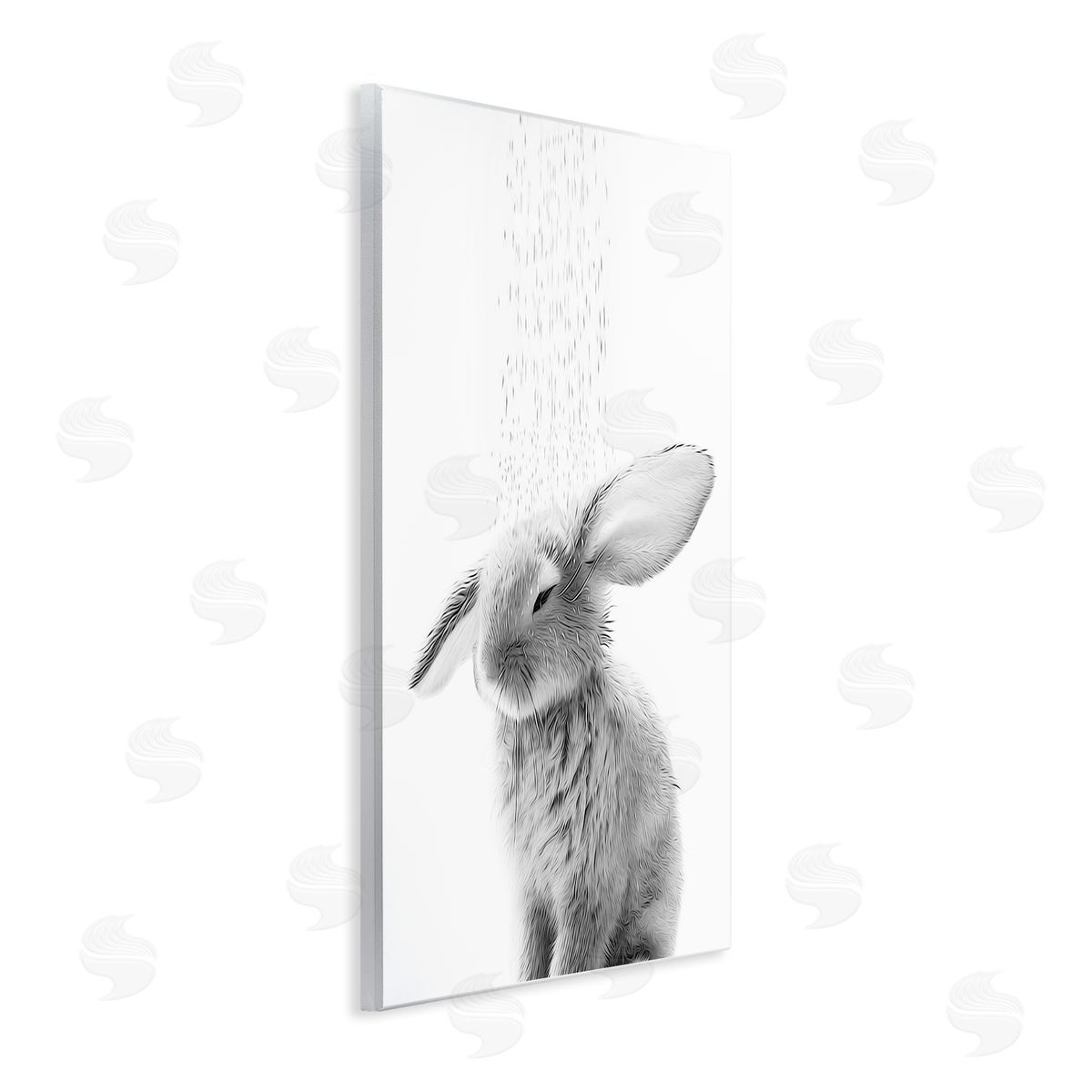 Annalisa Latella | Bunny Bathroom Splash