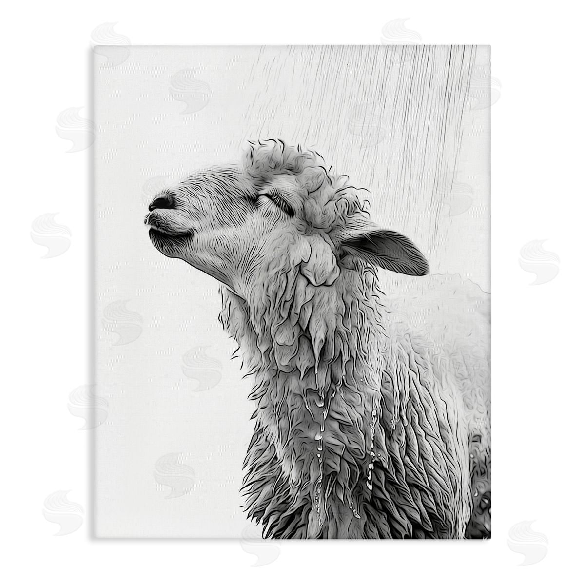 Annalisa Latella | Sheep Bathroom Splash