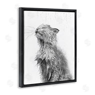 Annalisa Latella | Cat Bathroom Splash