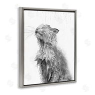 Annalisa Latella | Cat Bathroom Splash