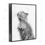 Annalisa Latella | Cat Bathroom Splash